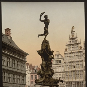 Brabo monument, Antwerp, Belgium