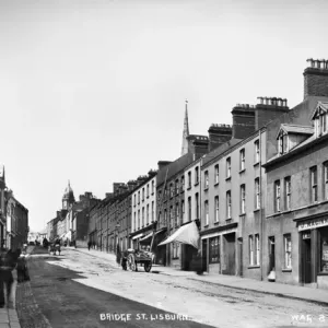 Early 20th Century Print of Bridge St, Lisburn Early 20th Century Print of Bridge St, Lisburn