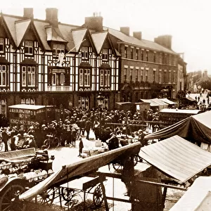 Brigg Market Day early 1900s