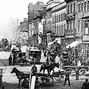 The Briggate, Leeds - Victorian period