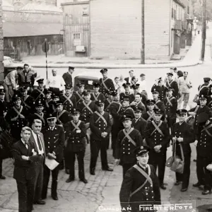 Bristol Members of the Canadian Fire-fighters Print 1942