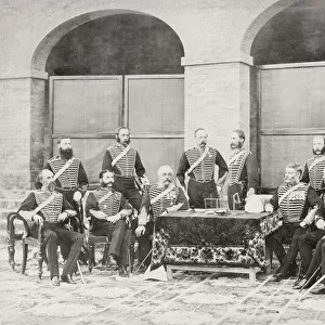 British army in India Royal Horse Artillery Umballa, 1871