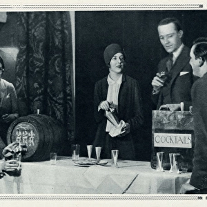 British beer versus American cocktails, 1929