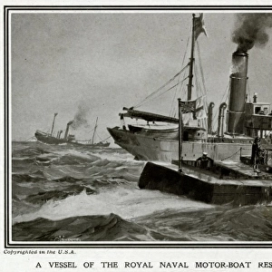 British motor boat reserve at sea by G. H. Davis