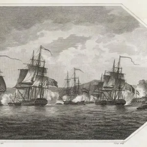 British Navy taking Curacao, Napoleonic Wars