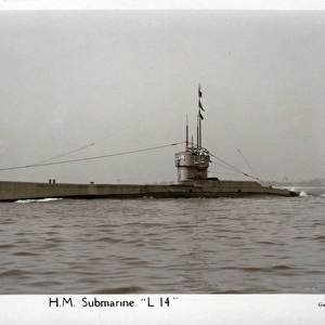 British submarine HMS L14