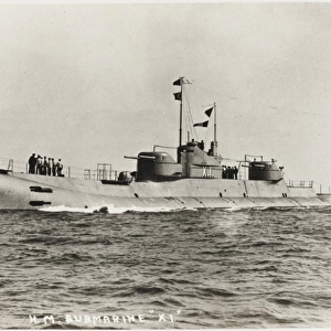 British X1 Submarine