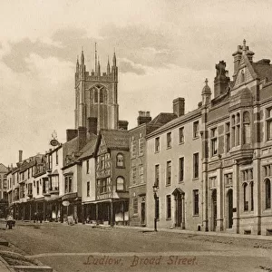 Broad Street, Ludlow, Shropshire