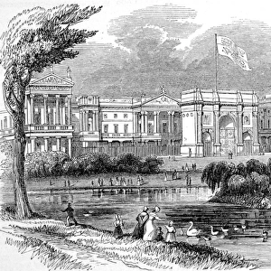 Buckingham Palace, London, 1842
