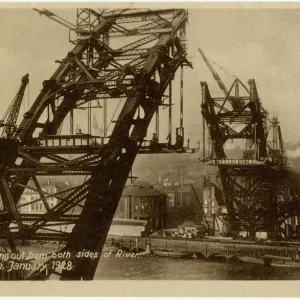 Die Baustelle des Tyne Bridges in Newcastle upon Tyne (4/4)