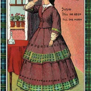 Early 20th Century Print: Bunty Pulls The Strings, 1911