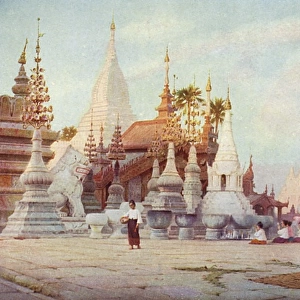 Burma / Pagan Pagoda 1909