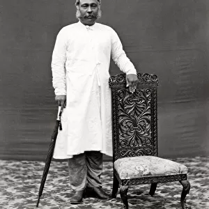 c. 1880s India - Parsi merchant