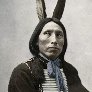 c. 1890s / 1900 - USA - Native American Crow man