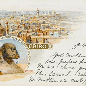 Cairo, Egypt and The Sphinx
