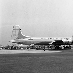 Canadair C-5 N17599 (previously 17524) Long Beach