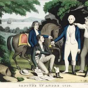 Capture of Major John Andre Print, 1780