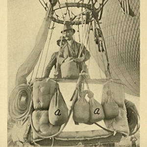 Car of modern spherical balloon