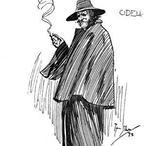 Caricature of Barry Eric Odell Pain - English journalist