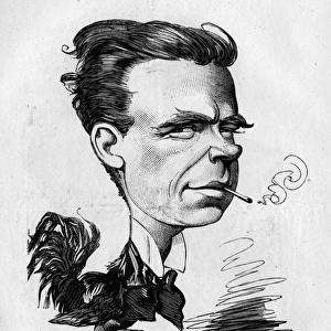 Caricature of Benoit-Constant Coquelin, French actor