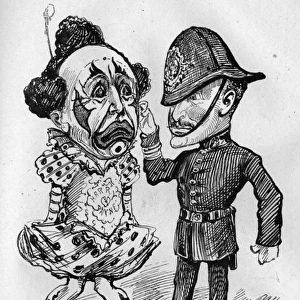 Caricature of Harry Payne and Augustus Harris