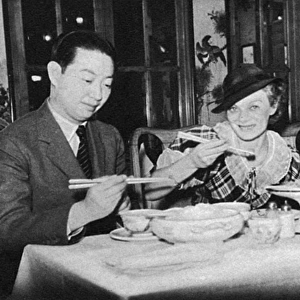 Carol Coombe Gives a Chopstick Lunch