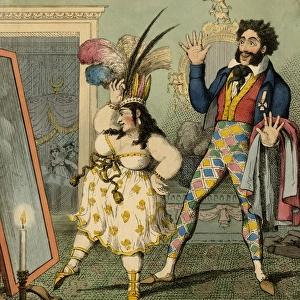 Caroline & Bergami / 1819