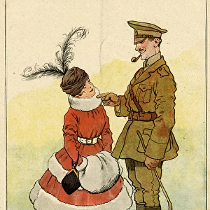 Cartoon, Entente cordiale, WW1