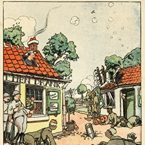 Cartoon, A failure, WW1