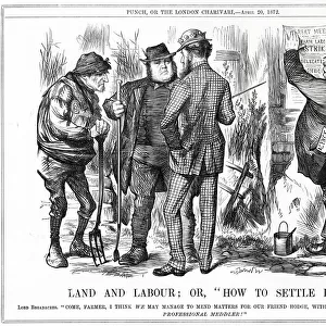 Cartoon, Land and Labour (Agricultural Union)