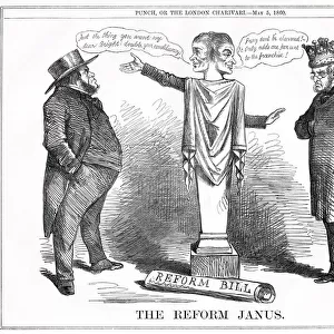 Cartoon, The Reform Janus (Bright, Russell and Derby)
