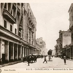 Casablanca, Morocco - Boulevard de la Gare