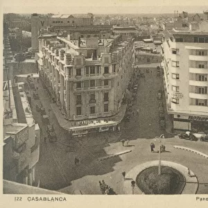 Casablanca, Morocco - Street Junctions - roundabout