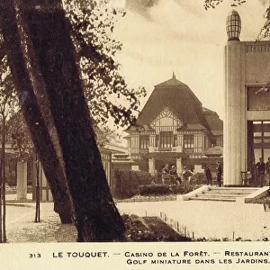 Casino de la Foret and restaurant de la Foret, Le Touquet