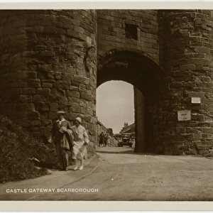 The Castle Gateway, Scarborough, North Yorkshire, England