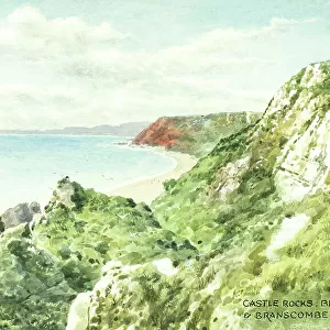 Castle Rocks, Beer Head and Branscombe Beach, Devon