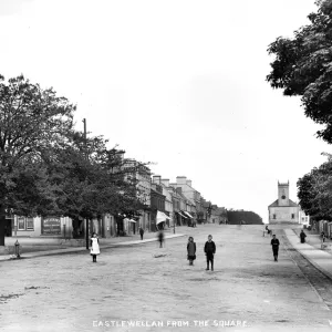 Castlewellan Street Scene Print, Early 1900s Castlewellan Street Scene Print, Early 1900s