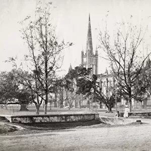 Cathedral church Calcutta, Kolkata, India, Samuel Bourne