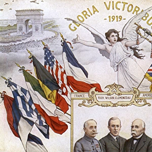 Celebrating the glorious victory in WWI - France & America