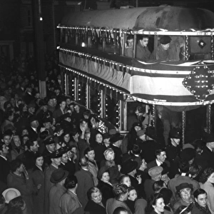 Celebration of the journey of the last tram in Southampton