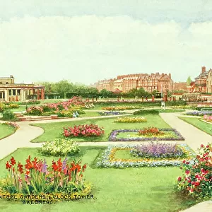 Central Gardens and Clock Tower, Skegness, Lincolnshire