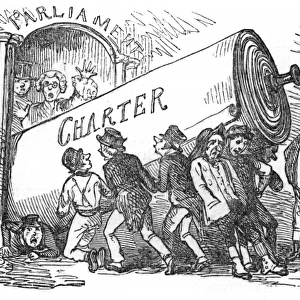 A Chartist party, 1843