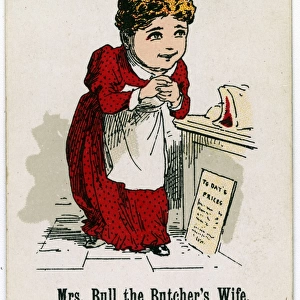 Cheery Families - Mrs Bull the Butchers Wife