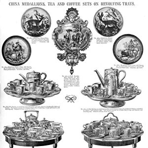 China medallions, Tea and Coffee Sets, Plate 39
