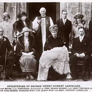 Christening of George, son of the Princess Royal
