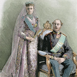 Christian IX (1818-1906). King of Denmark (1863-1906)