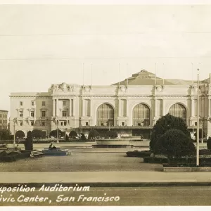Civic Centre, San Francisco, USA - Exposition Auditorium