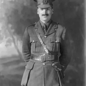 Clement Attlee in First World War Uniform Print Clement Attlee in First World War Uniform Print