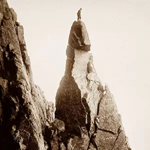 Climbing The Needle Great Gable Lake District