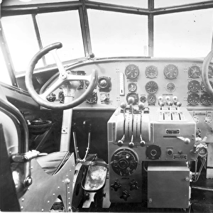 Cockpit of the Junkers Ju52 / 3m